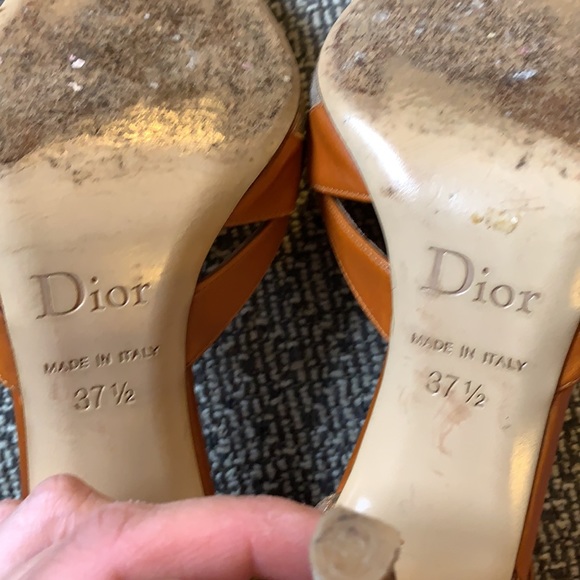 Dior Made In Italy, Dior Monogram, heels! Authentic! - Picture 10 of 12